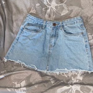 jeans skirt